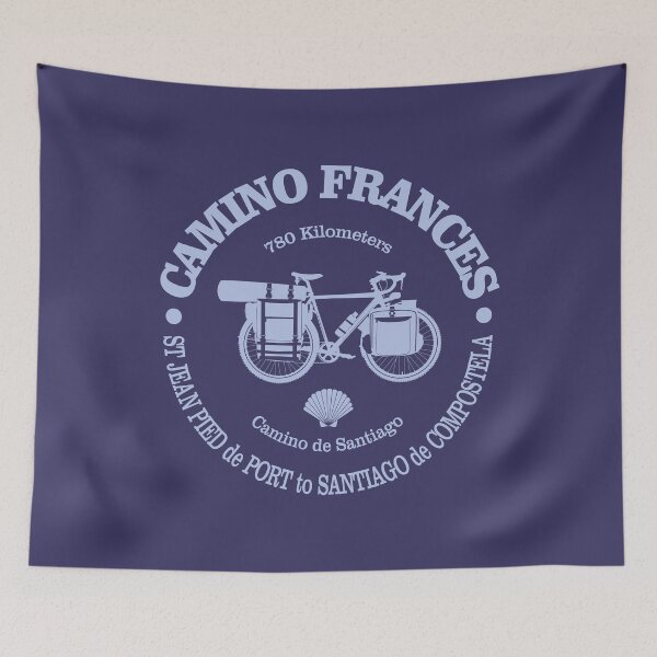 Item preview, Camino Frances (cycling) designed and sold by curranmorgan.