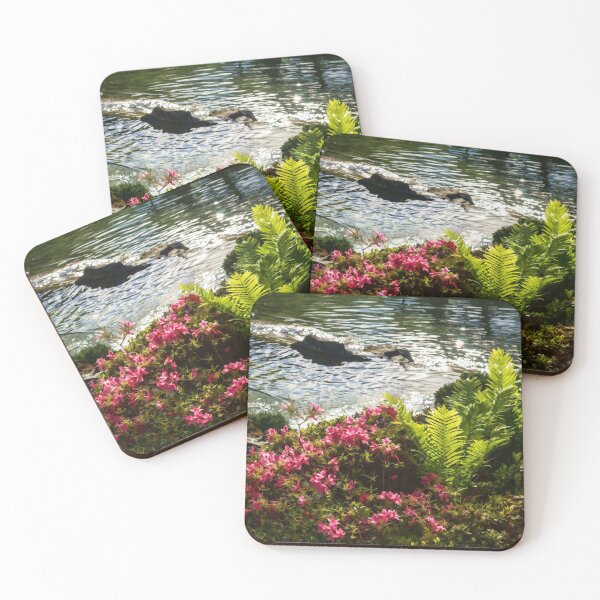 Item preview, Wild Rhododendrons and Ferns by the Silver River designed and sold by Georgia Mizuleva.