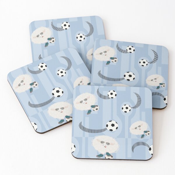 Item preview, Pattern - Hand-drawn - Lamb - Sheep - Playing soccer designed and sold by Eejee-SK.