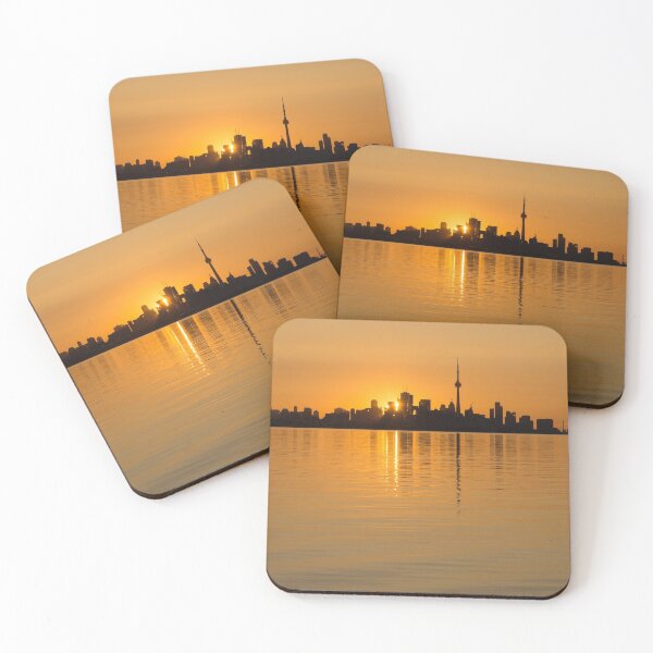 Item preview, Brilliant Golden Yellow Toronto Skyline designed and sold by Georgia Mizuleva.