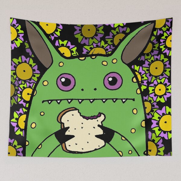 Item preview, Green Monster with Sammich designed and sold by SquashBlossom1.