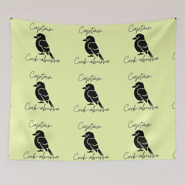 Item preview, Captain Cook-aburra-kookaburra bird lover designed and sold by Red-ElYoubi.