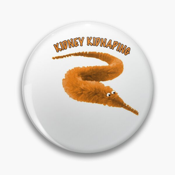 Item preview, Worm on a string Kidney Kidnaping designed and sold by Geek-Nerd-Shop.