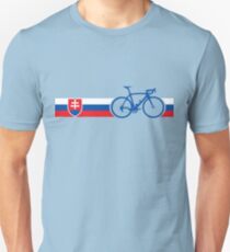 Bike Stripes Slovakia Unisex T-Shirt