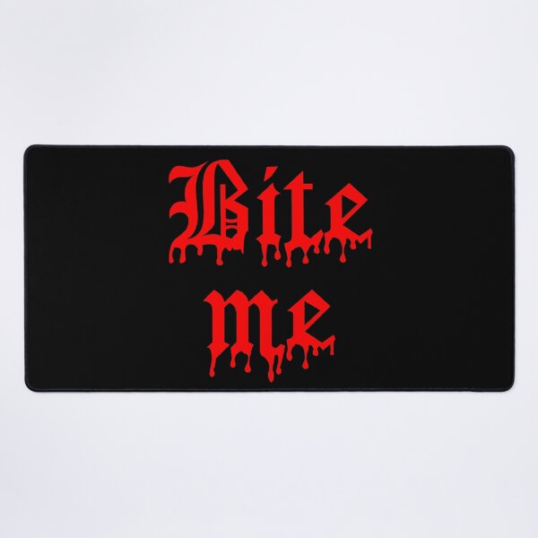Item preview, Bite Me (red) designed and sold by Good-Looking Corpse.