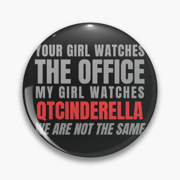 Item preview, QTCINDERELLA Twitch Streamer Funny Meme Omegalul designed and sold by LAST WEEK'S STOLEN AESTHETICS.
