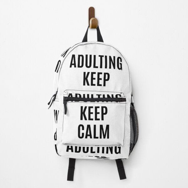 Item preview, Adulting Keep Calm designed and sold by charmshop.