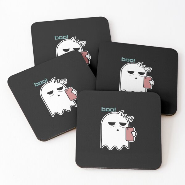 Item preview, Work-From-Home Cute Ghost | Remote Boo designed and sold by BoldTigerDesign.
