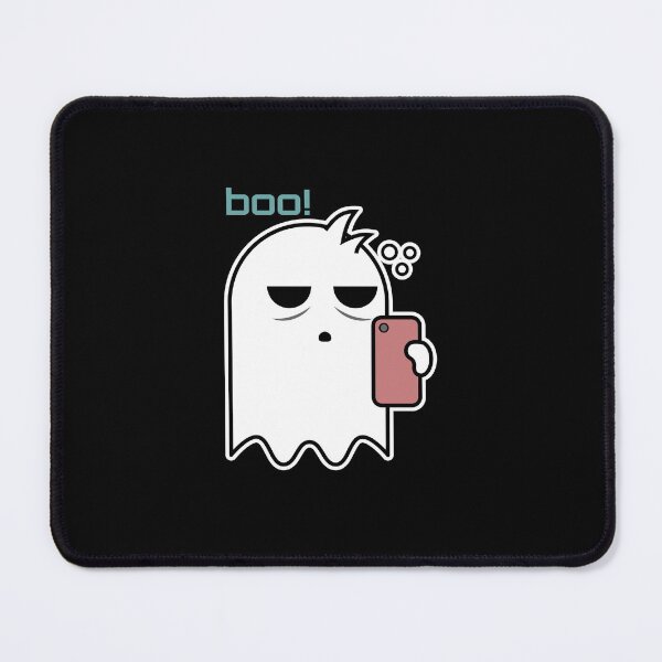 Item preview, Work-From-Home Cute Ghost | Remote Boo designed and sold by BoldTigerDesign.