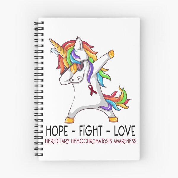 Item preview, Hope Fight Love Hereditary Hemochromatosis Awareness designed and sold by Brad-FI.
