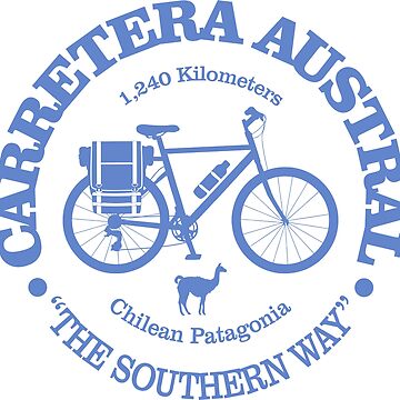 Carretera Austral (cycling) Sticker