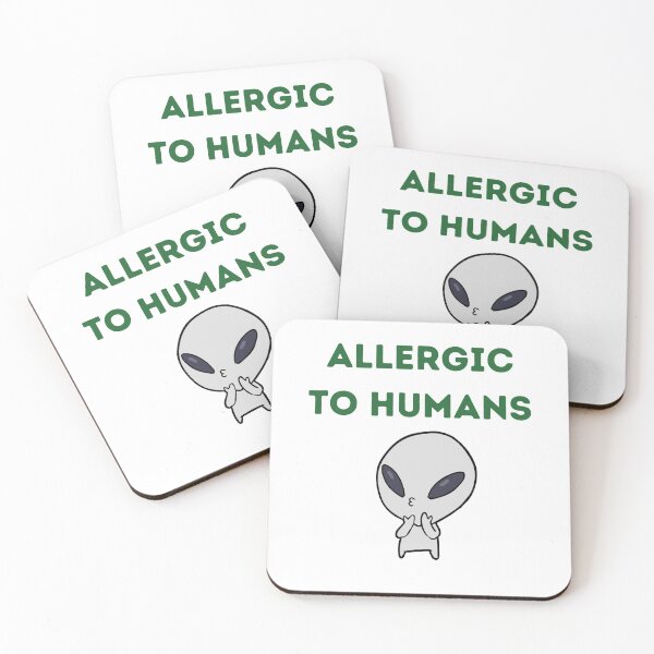Item preview, Alérgico a los humanos designed and sold by Acano27.