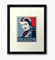 Lámina enmarcada Ayn Rand