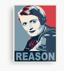 Ayn Rand Metal Print
