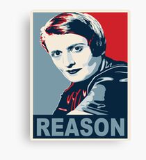 Ayn Rand Canvas Print