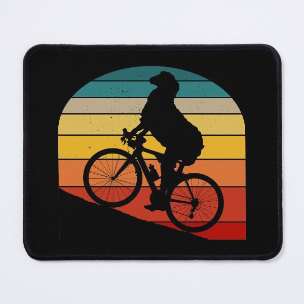 Item preview, Mountain Biking Sheep vintage stripes designed and sold by SolidEarthArt.