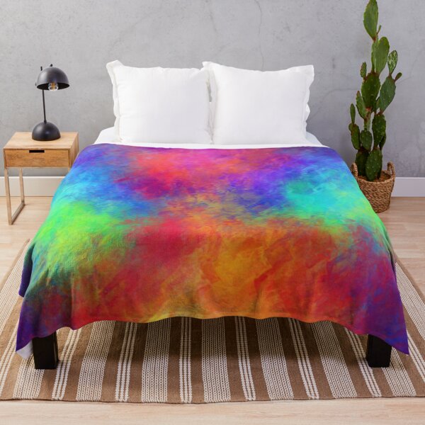Artikelvorschau, Tie Dye Candy Rainbow Abstrakter Vortex entworfen und verkauft von Deborah Camp.