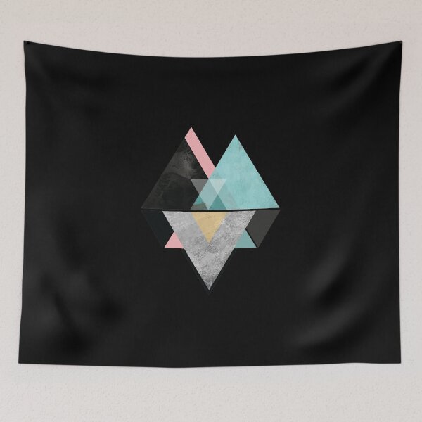 Item preview, Geometry Sacred Geometry Triangles Art Design Happy Life Apparel Essential Motivation Inspiration Joy Mood designed and sold by DesignByHeartUK.