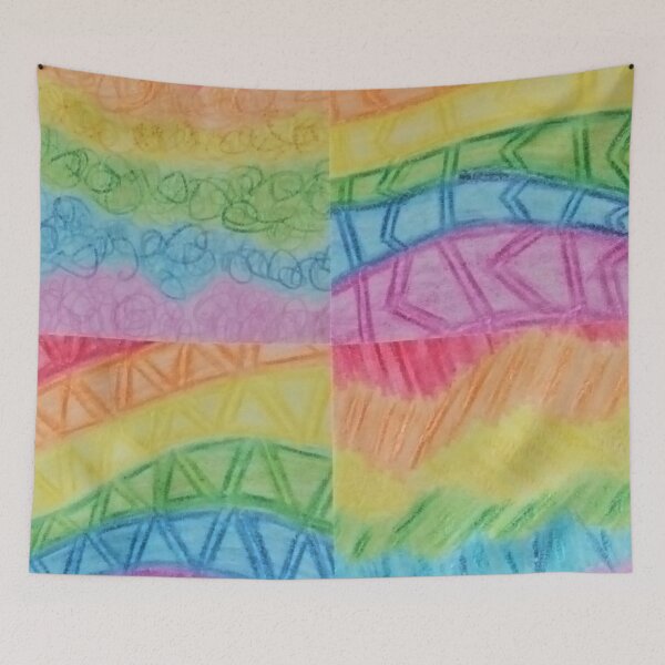 Item preview, RAINBOW AND PRIDE AND SOFT FUZZY SPRING AIR designed and sold by 3FFF.