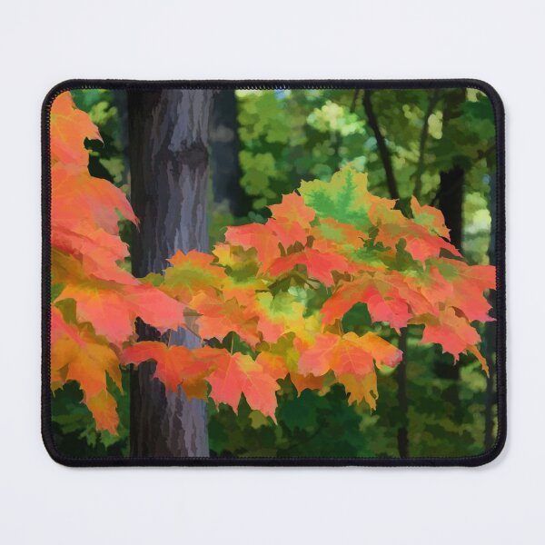 Item preview, Impressions of Forests - The First Red Maple Leaves designed and sold by Georgia Mizuleva.