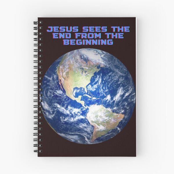 Item preview, JESUS SEES THE END FROM THE BEGINNING designed and sold by forgodandcountr.