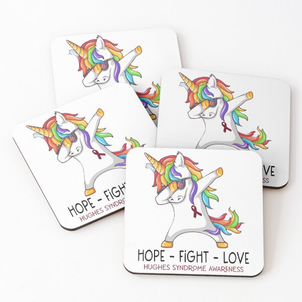 Item preview, Hope Fight Love Hughes Syndrome Awareness designed and sold by Brad-FI.