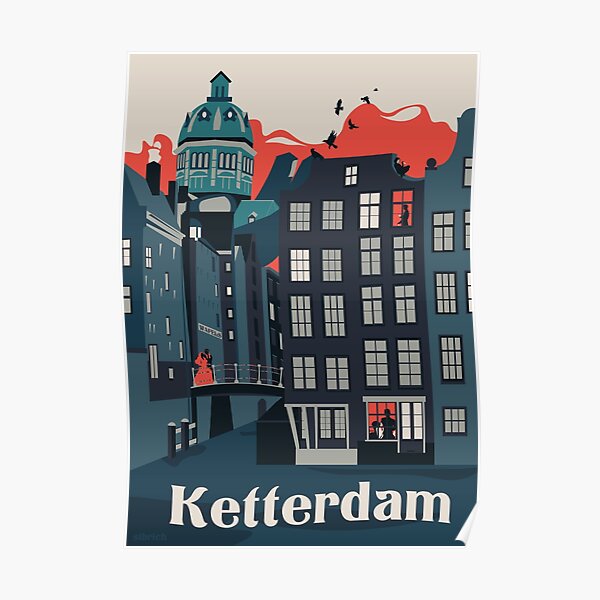 Visit ketterdam Poster