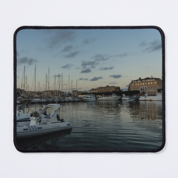 Item preview, As the Evening Gently Comes - Ortygia, Syracuse, Sicily Grand Harbor designed and sold by Georgia Mizuleva.