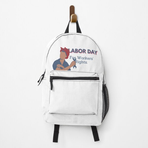 Item preview, Labor Day | For Workers' Rights (white background) designed and sold by StickerPolitics.