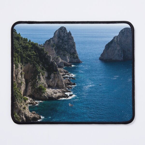 Item preview, Limestone Cliffs and Seastacks - a Capri Island Vacation designed and sold by Georgia Mizuleva.
