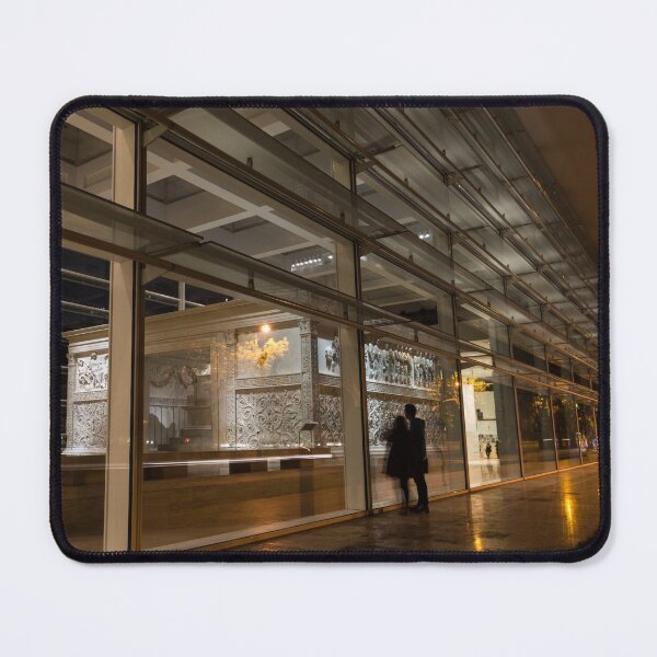 Item preview, The Marvels of Rome - Admiring Ara Pacis at Night designed and sold by Georgia Mizuleva.