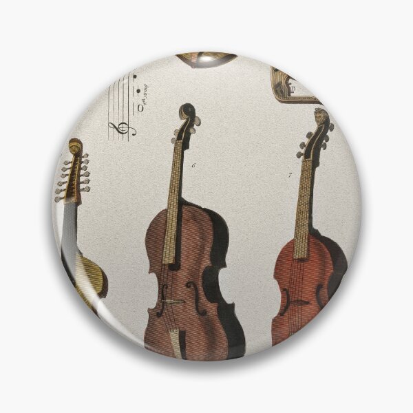 Item preview, Vintage Stringed Instruments Poster from an 1818 Encyclopedia  designed and sold by erinbookdragon.