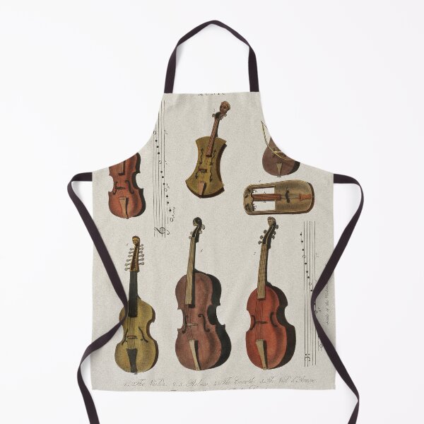 Item preview, Vintage Stringed Instruments Poster from an 1818 Encyclopedia designed and sold by erinbookdragon.