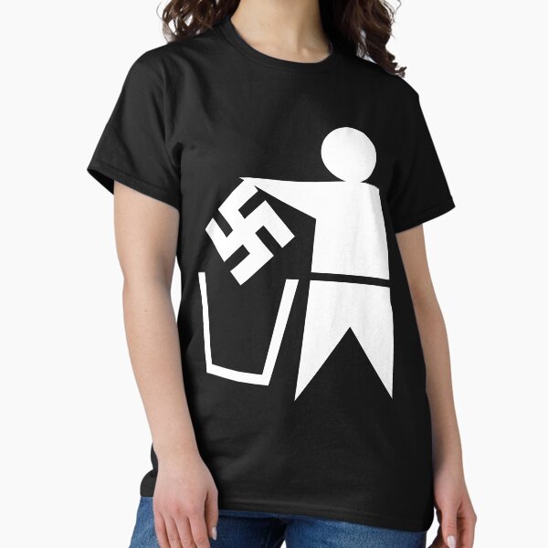 Artikel-Vorschau von Anti-Nazi-Mülleimer-Logo, designt und verkauft von Good-Looking Corpse.
