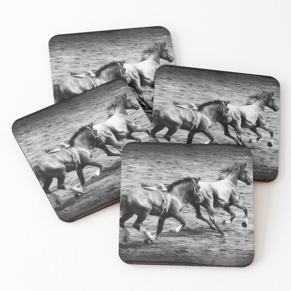 Item preview, Chasing Freedom - Running Horses designed and sold by NaturePrints.