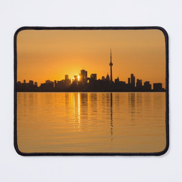 Item preview, Brilliant Golden Yellow Toronto Skyline designed and sold by Georgia Mizuleva.