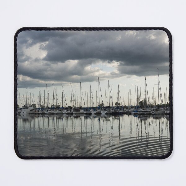 Item preview, Yachts and Sailboats - the Silvery Calmness of Grays designed and sold by Georgia Mizuleva.