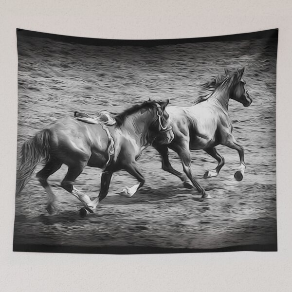 Item preview, Chasing Freedom - Running Horses designed and sold by NaturePrints.