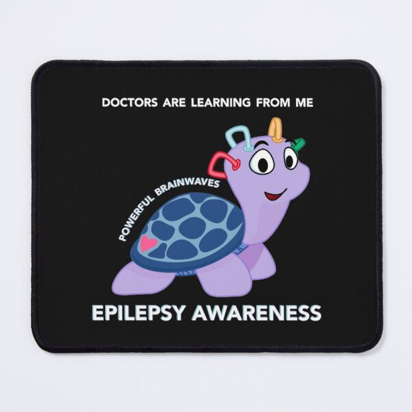 Item preview, Epilepsy Awareness Purple Turtle designed and sold by Clavitaps.
