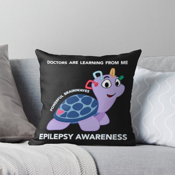 Item preview, Epilepsy Awareness Purple Turtle designed and sold by Clavitaps.