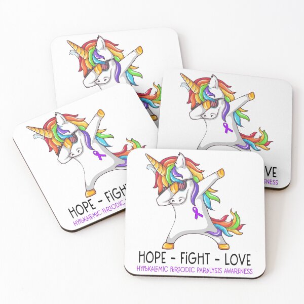 Item preview, Hope Fight Love Hypokalemic Periodic Paralysis Awareness designed and sold by Brad-FI.