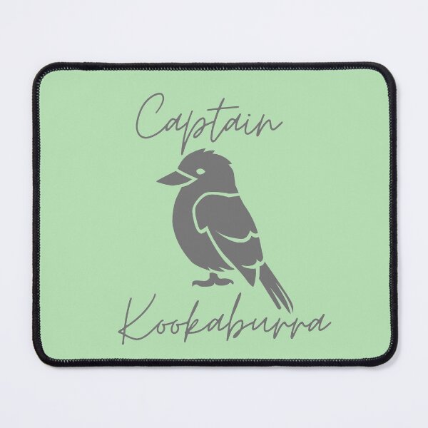 Item preview, The Laughing Captain Kookaburra-kookaburra bird lover designed and sold by Red-ElYoubi.