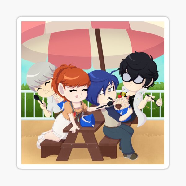 Fools Ice Cream Sticker