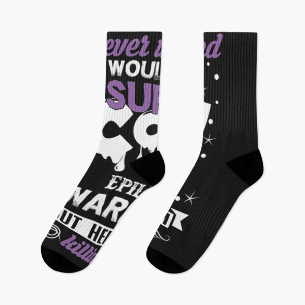 Item preview, Super Cool Epilepsy Awareness Warrior designed and sold by Clavitaps.