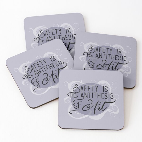 Item preview, Safety Is the Antithesis of Art designed and sold by ASparkofMadness.