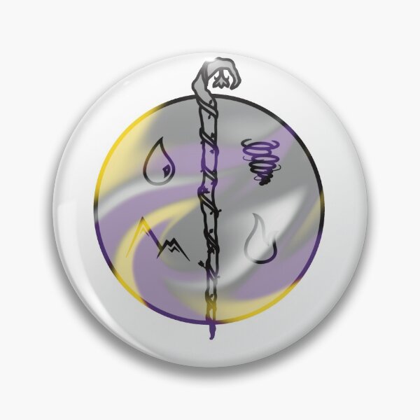 Artikelvorschau, Nicht-binäres Druidensymbol entworfen und verkauft von AdlayasDesigns.