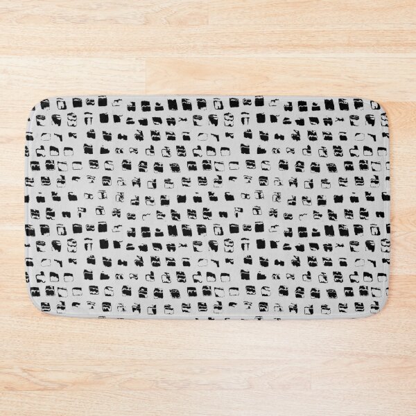 Item preview, Black square prints designed and sold by Olga Lashko.
