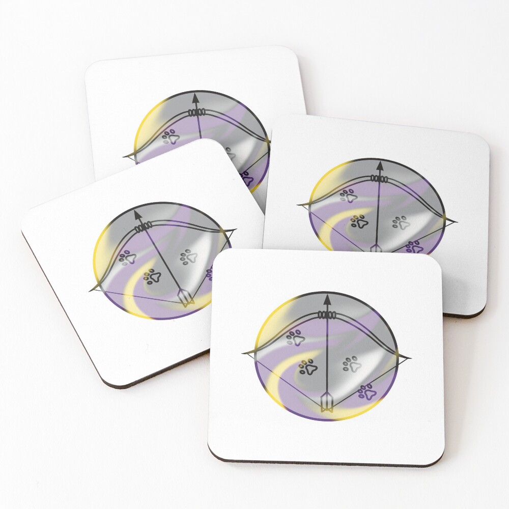 Item preview, Coasters (Set of 4) designed and sold by AdlayasDesigns.