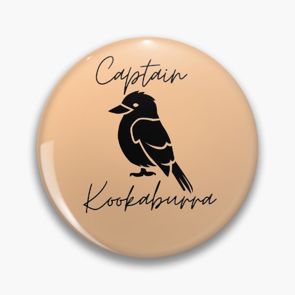 Item preview, The Laughing Captain Kookaburra-kookaburra bird lover designed and sold by Red-ElYoubi.