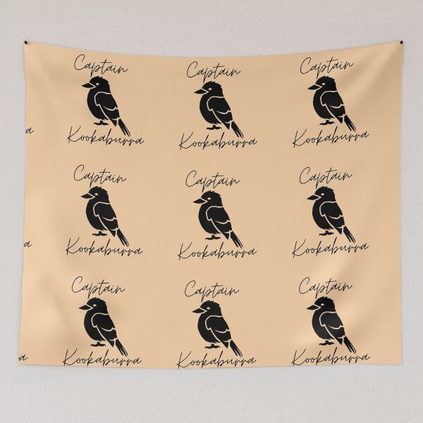 Item preview, The Laughing Captain Kookaburra-kookaburra bird lover designed and sold by Red-ElYoubi.
